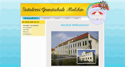 Desktop Screenshot of grundschule-malchin.de
